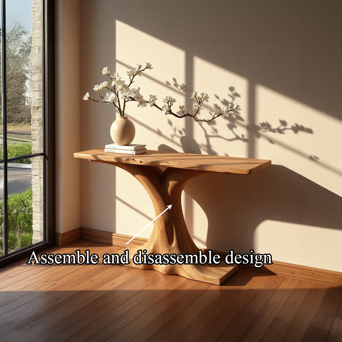 Rustic Console Table Hallway Accent Living Room SINLSACS272