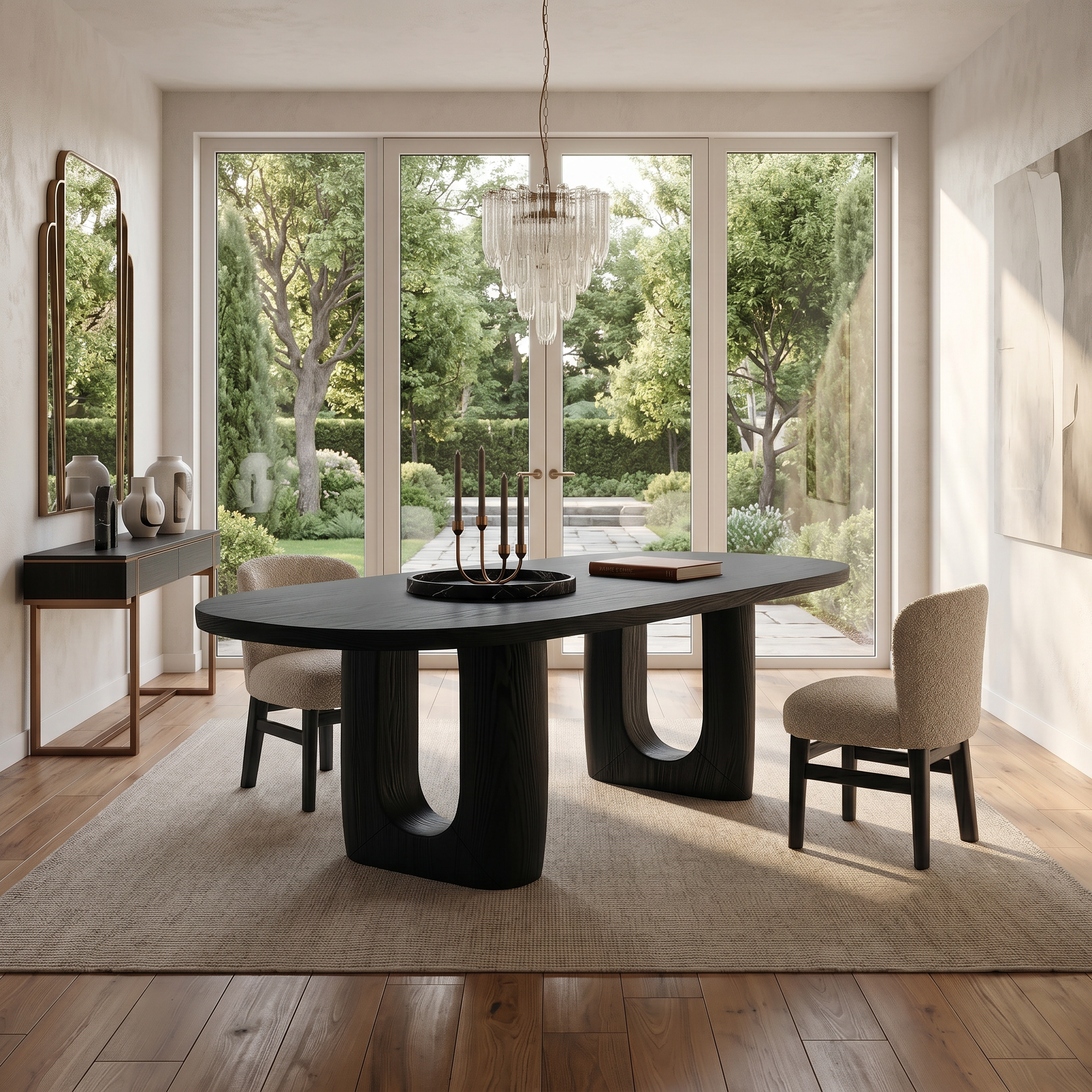Organic Dining Room Table For Luxury Home SILDTTRDN047