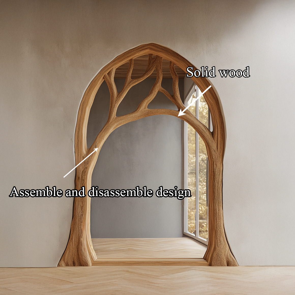 Organic Tree Form Archway For Interior Or Entryway SINLSADF002