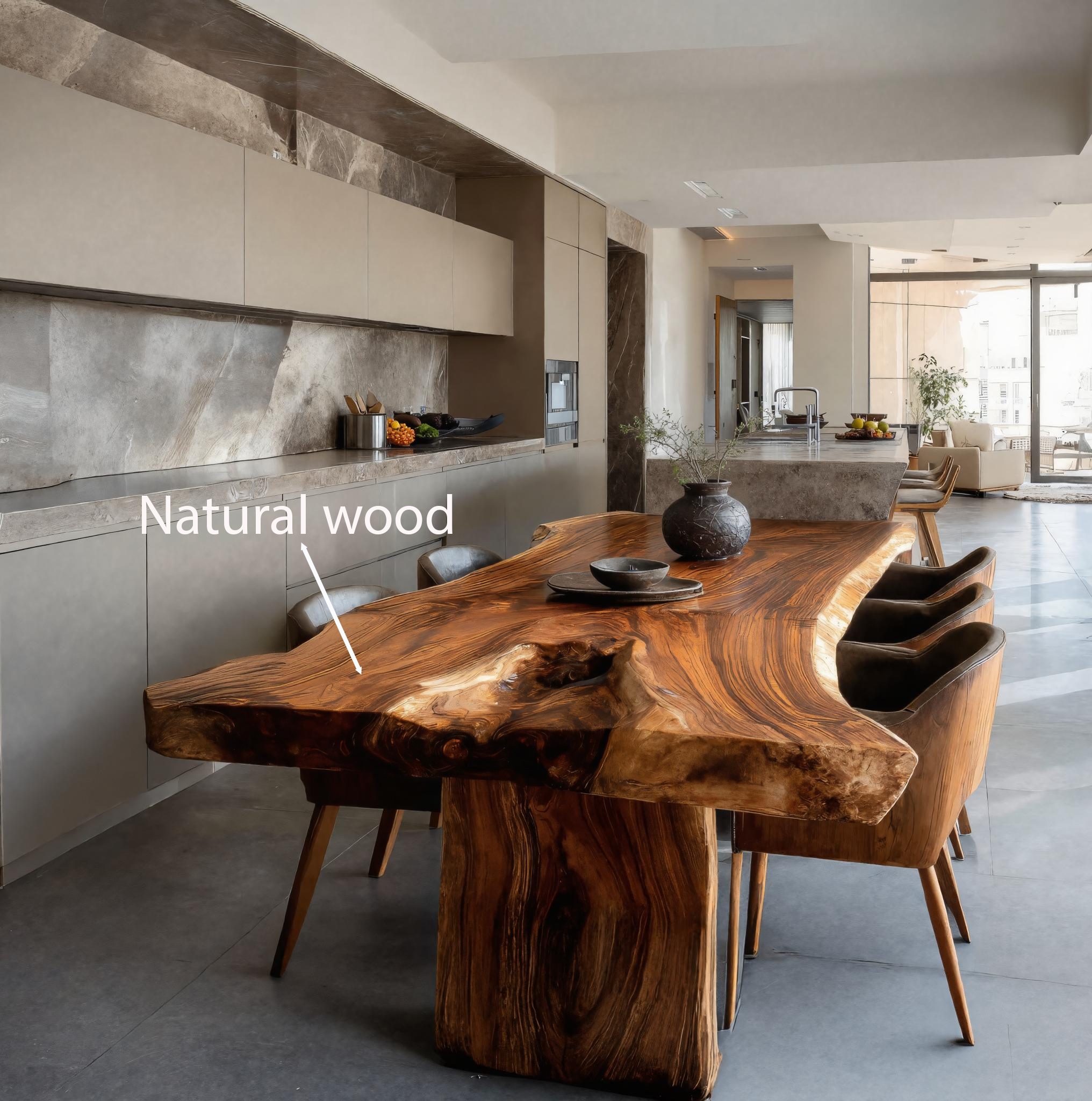 Modern Dining Table Perfect For Family Meals And Entertainment RTTHTTDN017