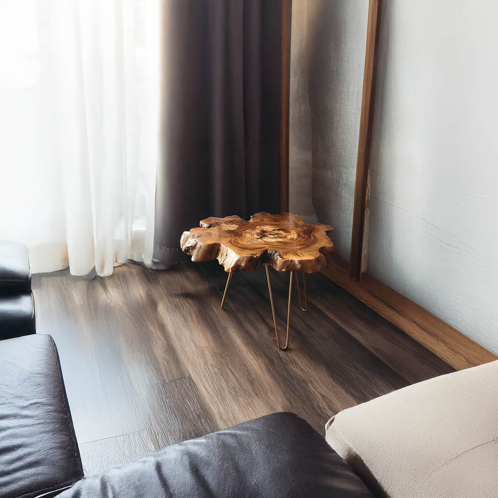 Rustic End Table Home Office SINLSABT042