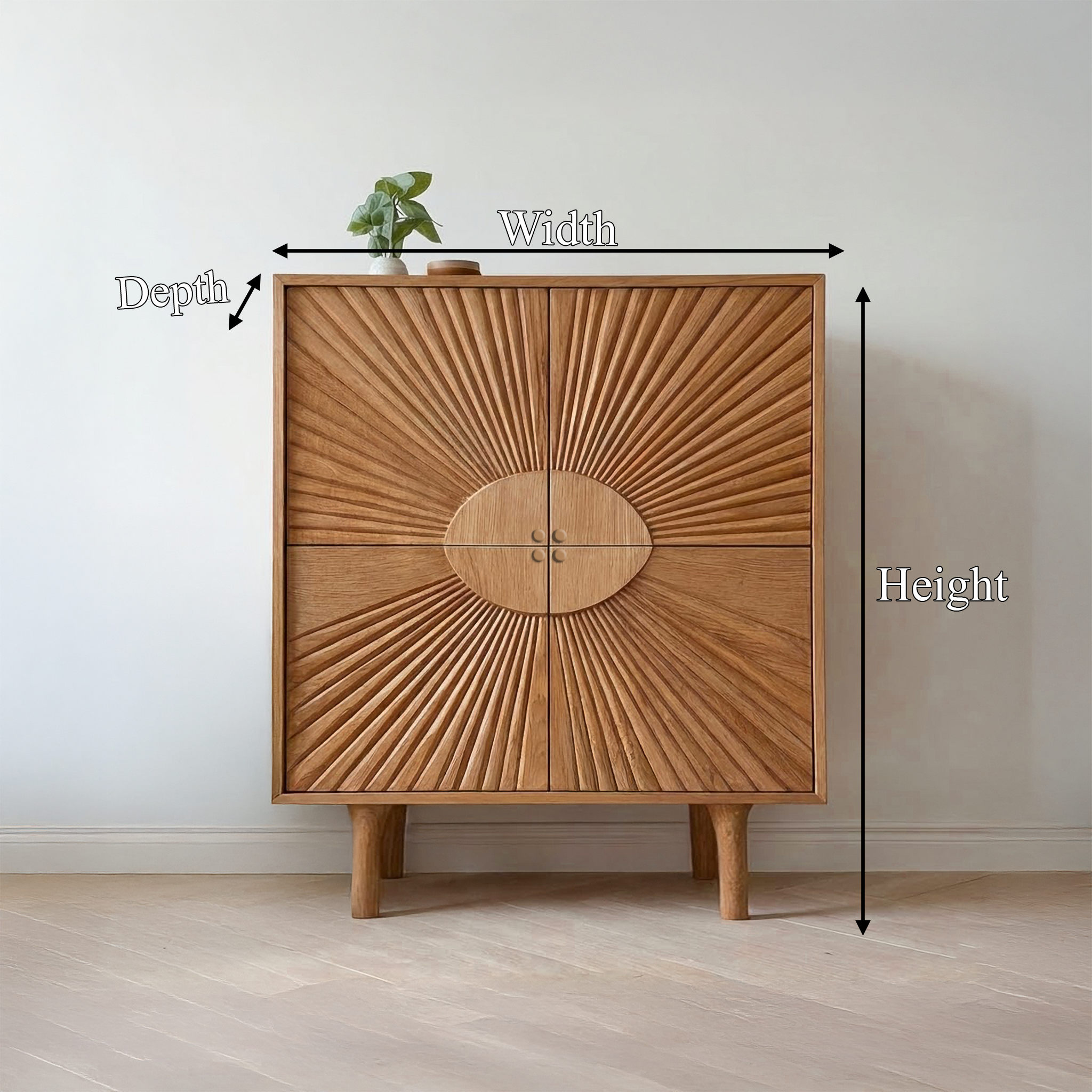 Rustic Sideboard Unit For Living Room And Entryway Space SINLSASC463