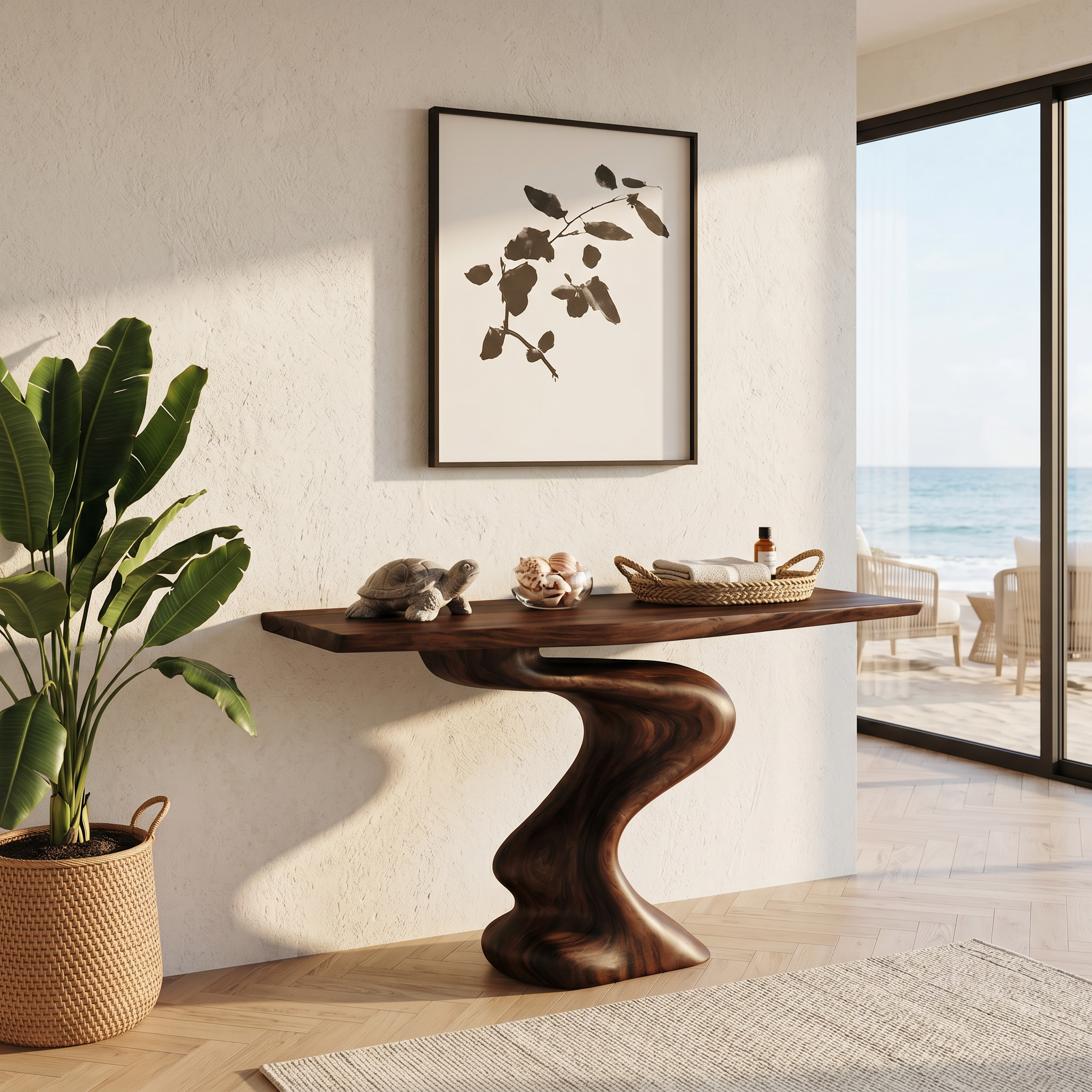 Handcrafted Modern Console Table Furniture Decor SILDTTRCS224