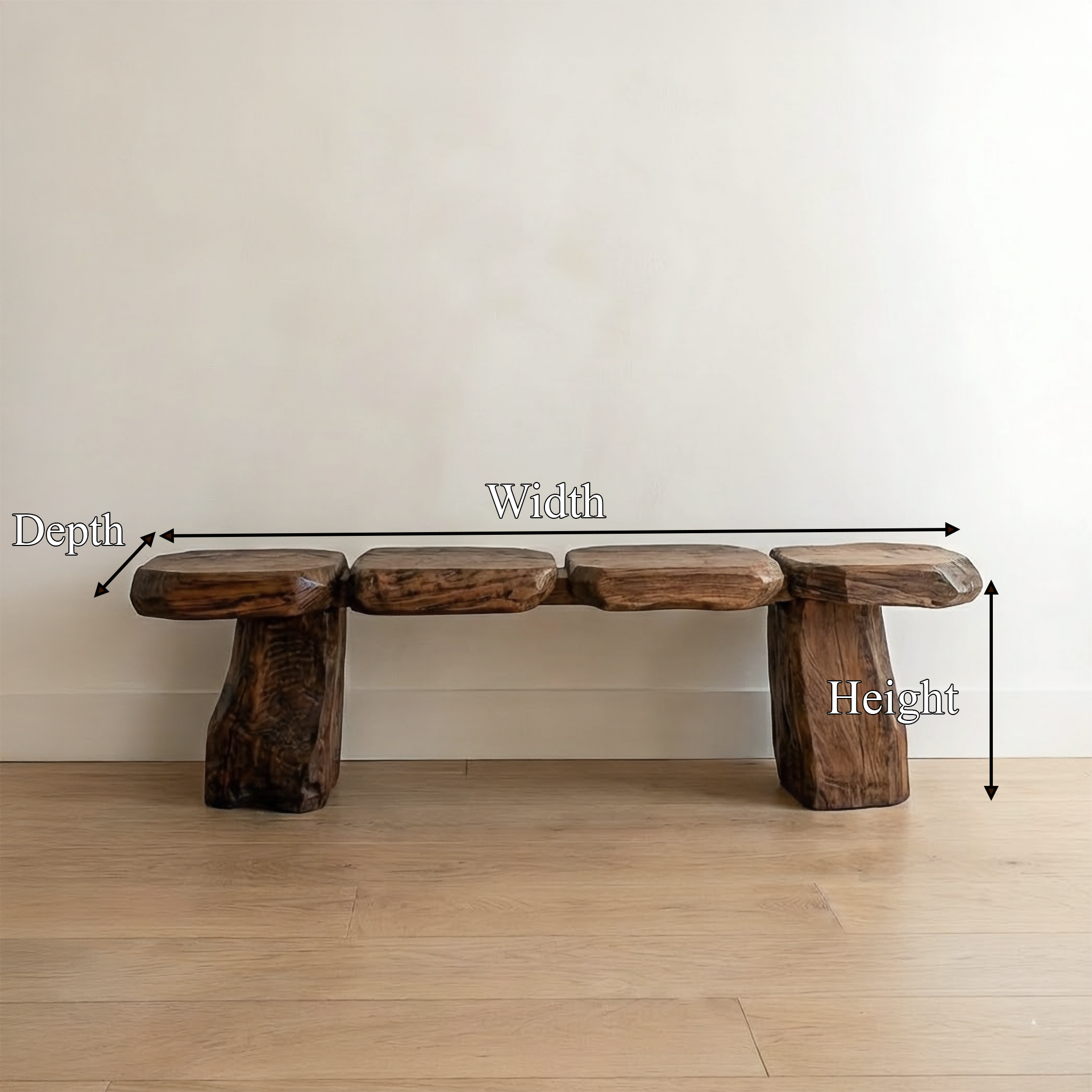 Mid Century Accent Bench For Bedroom Or Living Room SINLSARS071