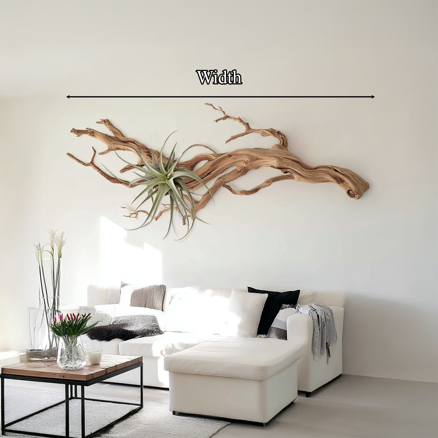 Rustic Tree Wall Decor For Living Room And Interior Space SINLSATBW002