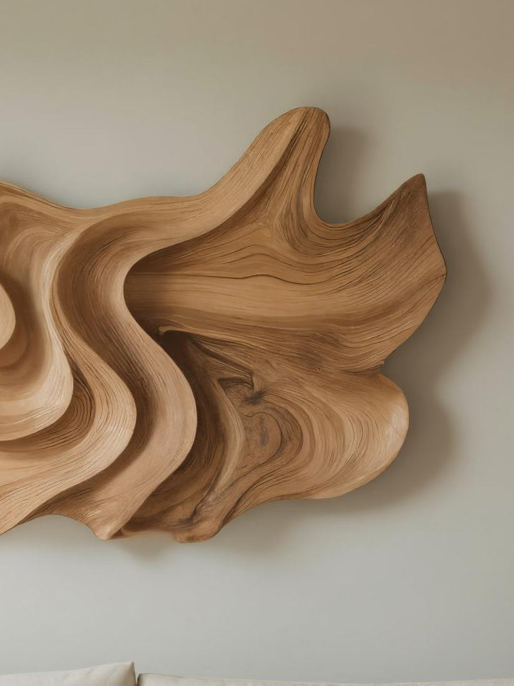Modern Sculptural Wall Art With Abstract Design For Bedroom SITHHNWA026