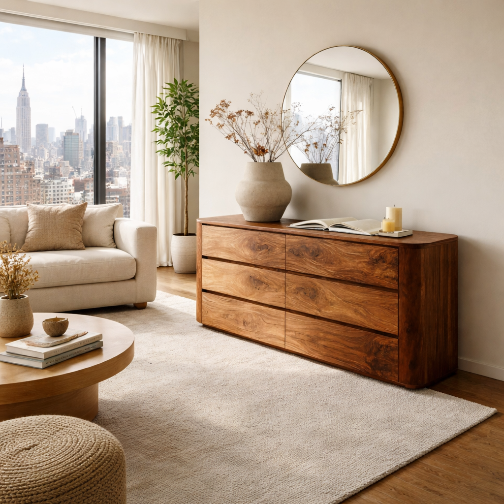 Quiet Luxury Sideboard For Living Room RTTHHNSD016