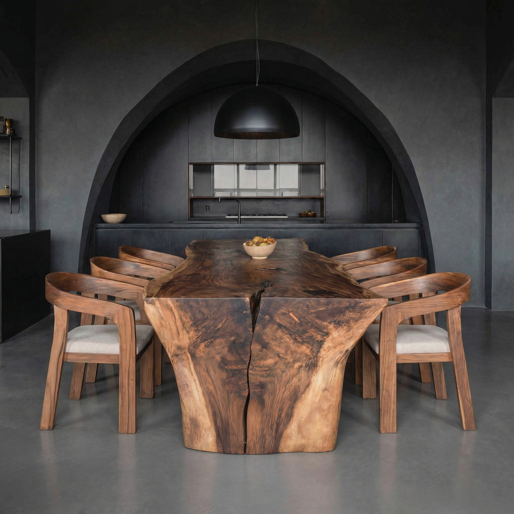 Wabi Sabi Handcrafted Dining Table For Dining Room RTTHHNDN037
