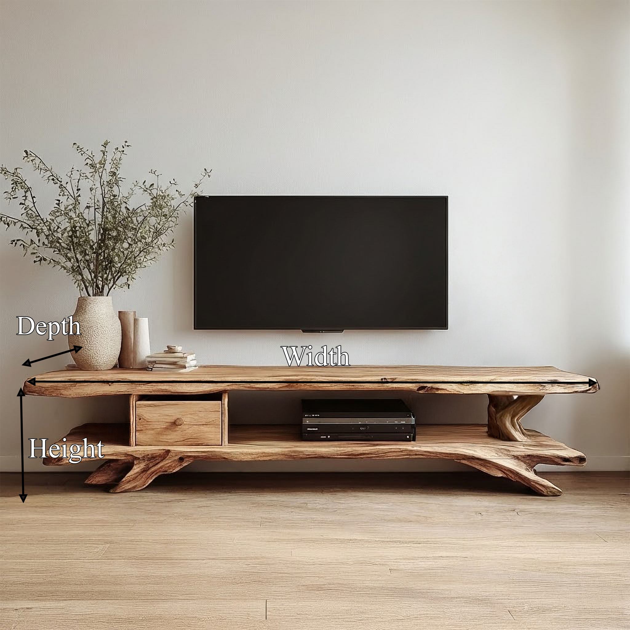 Rustic TV Console For Living Room And Family Space SINLSASC456