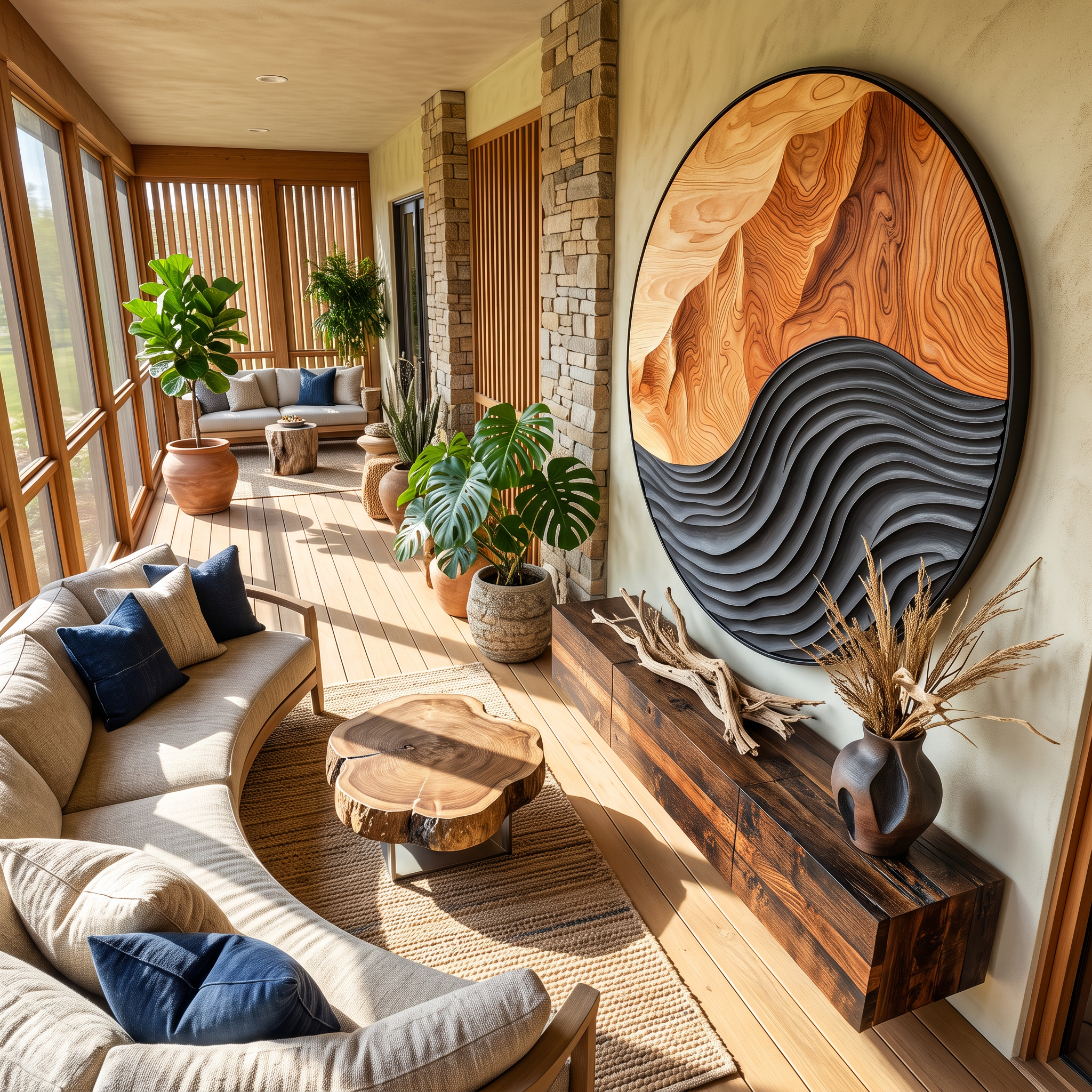 Mid Century Large Sculpture Wall For Entryway Inspiration SILDTTRWA002