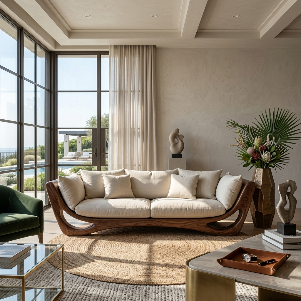 Modern Frame Sofa For Living Room Or Lounge SITHTTCHR044