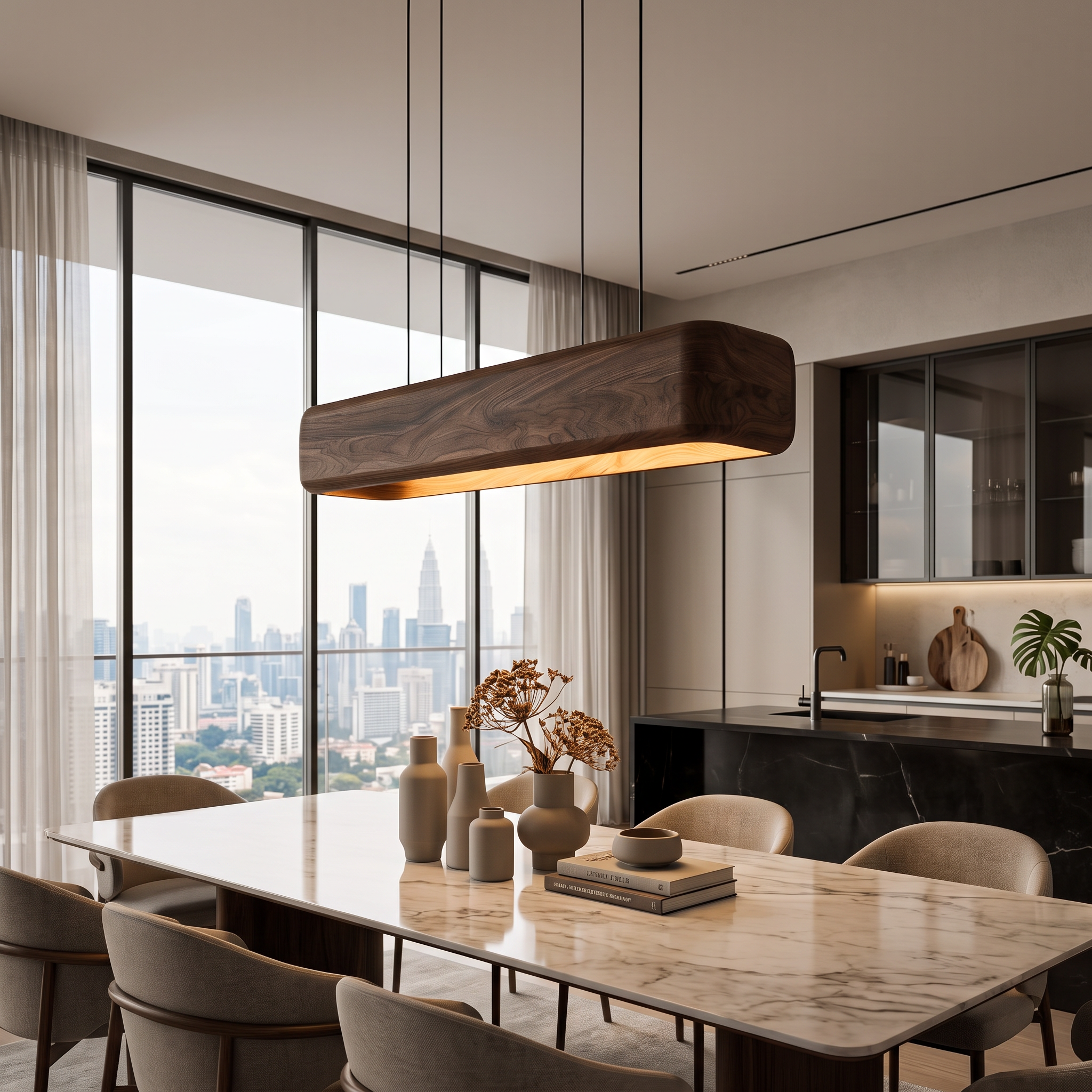 Minimalist Ceiling Light Designed For Elegant Dining Table Lighting RTTHTTCE008