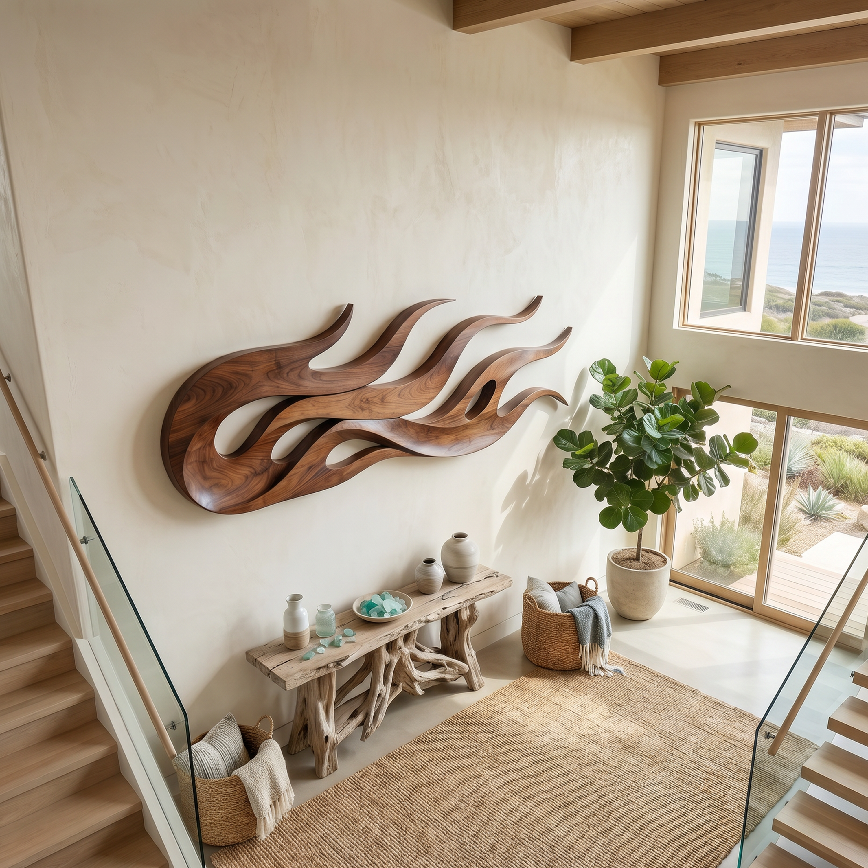 Scandinavian Decorative Wall Panel For Open Living Space SILDTTNWA108