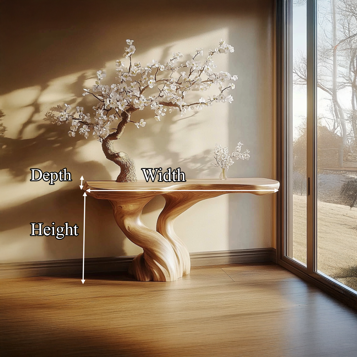 Rustic Accent Console Table Entryway And Living Room SINLSACS277
