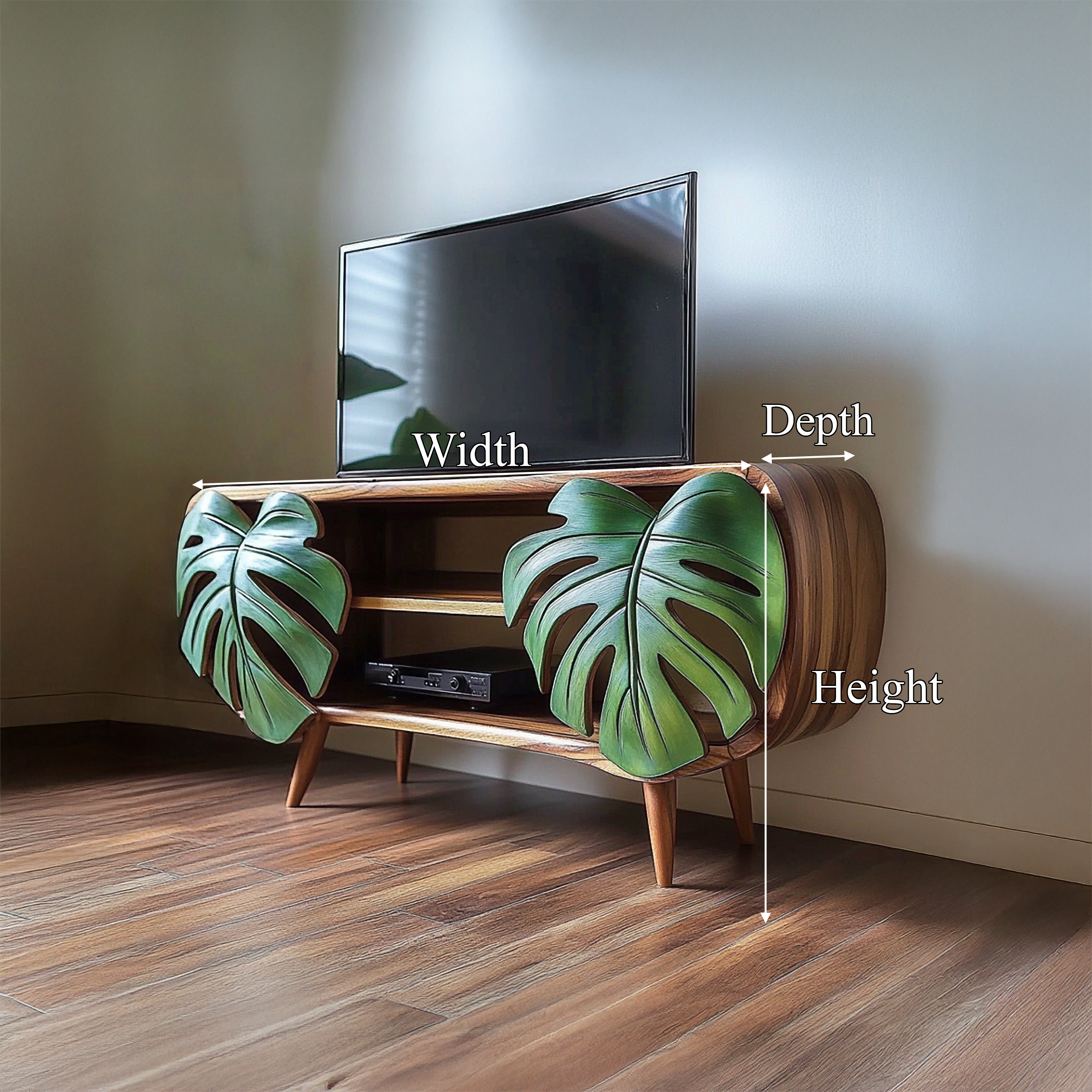 Mid Century TV Cabinet Living Room Decor SINLSASC329