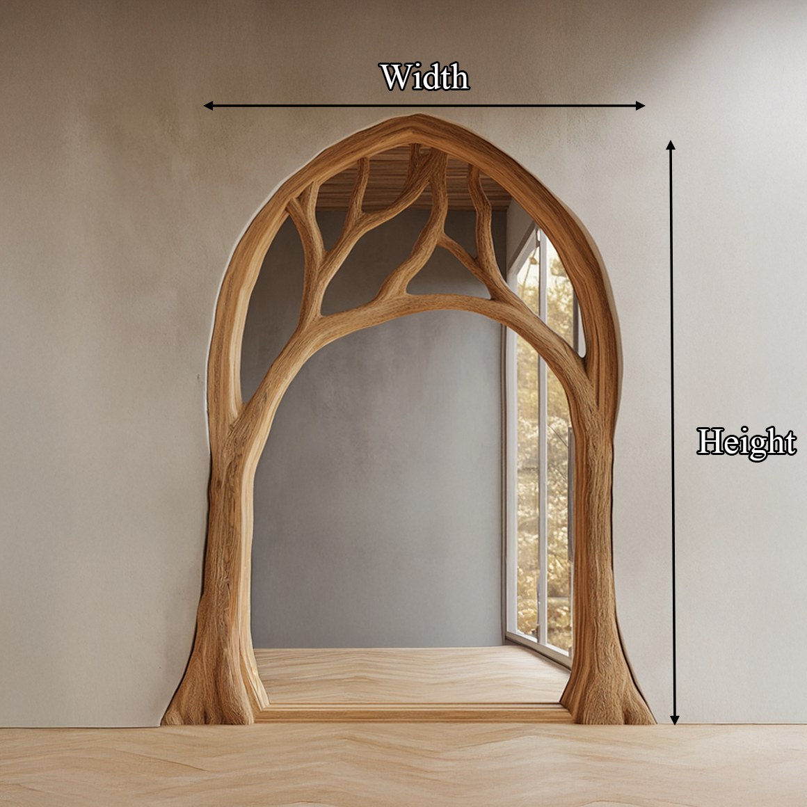 Organic Tree Form Archway For Interior Or Entryway SINLSADF002