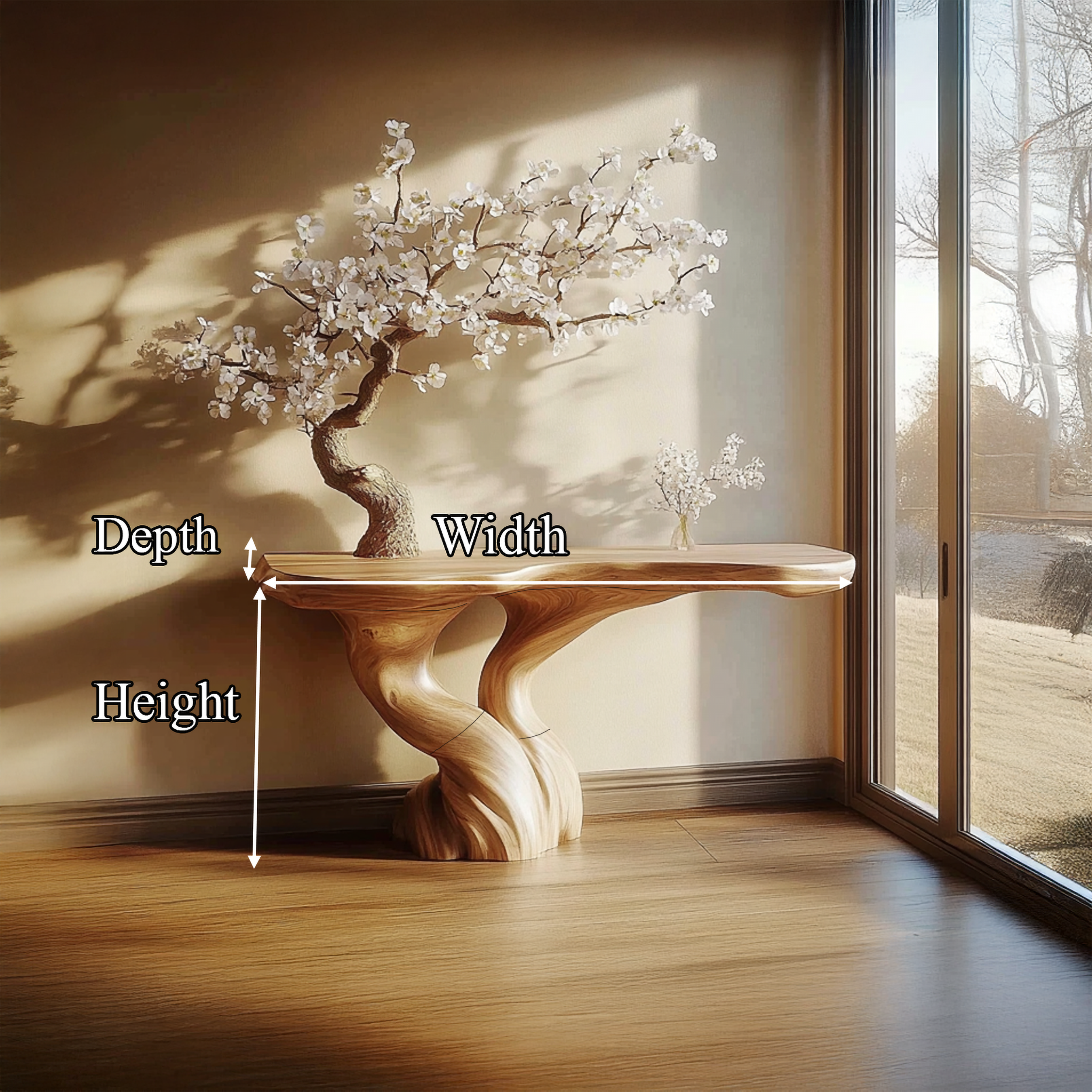 Rustic Accent Console Table Entryway And Living Room SINLSACS277