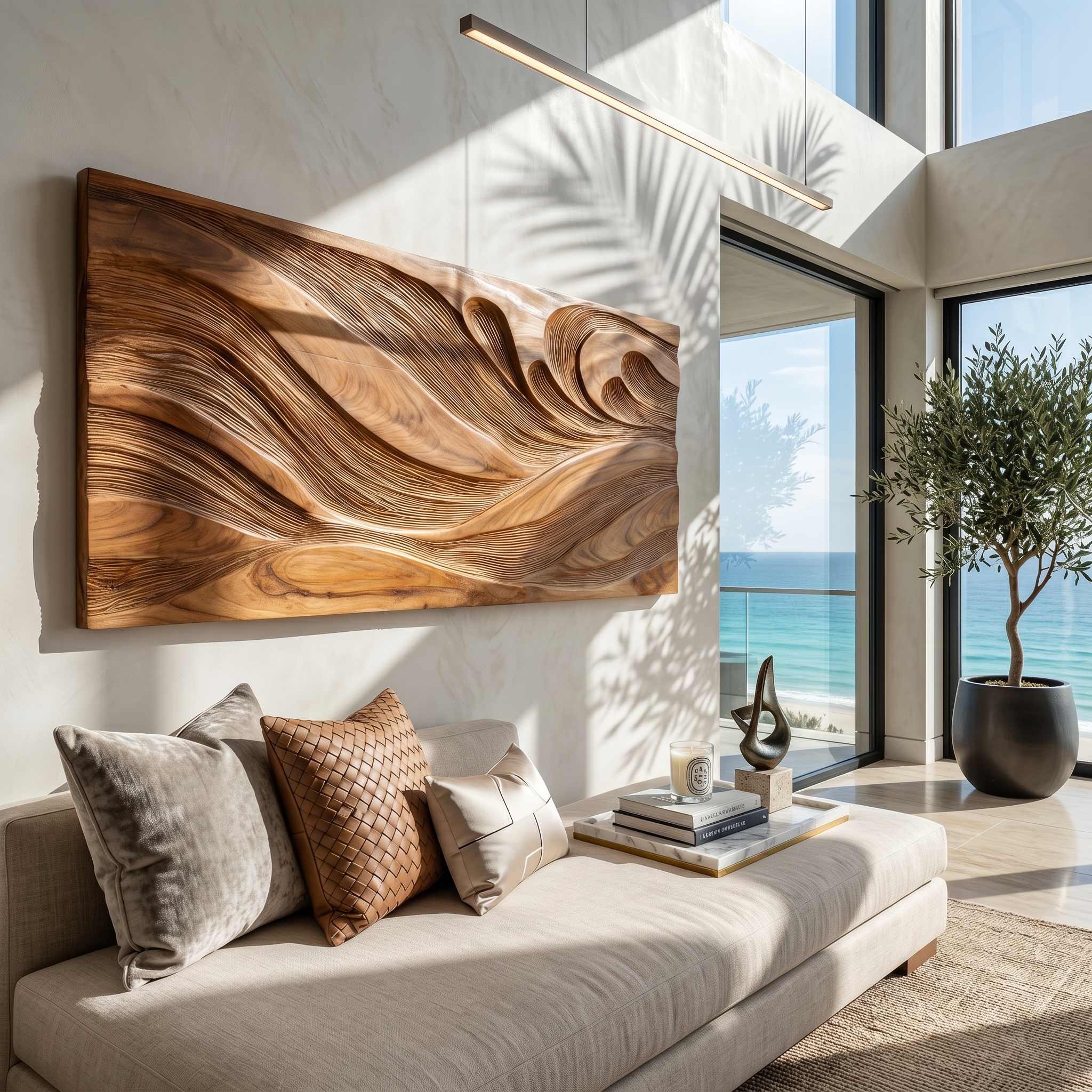 Modern Wall Art With Textured Design For Living Room SILDTTRWA131