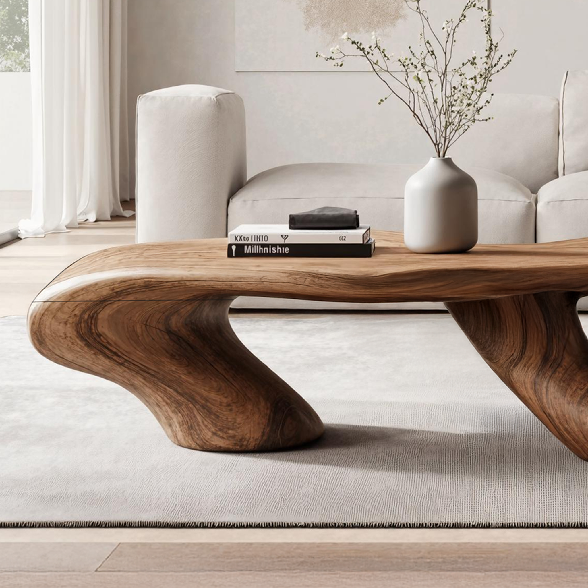 Handcrafted Low Table For Functional Room Setup SILDTTRCF015