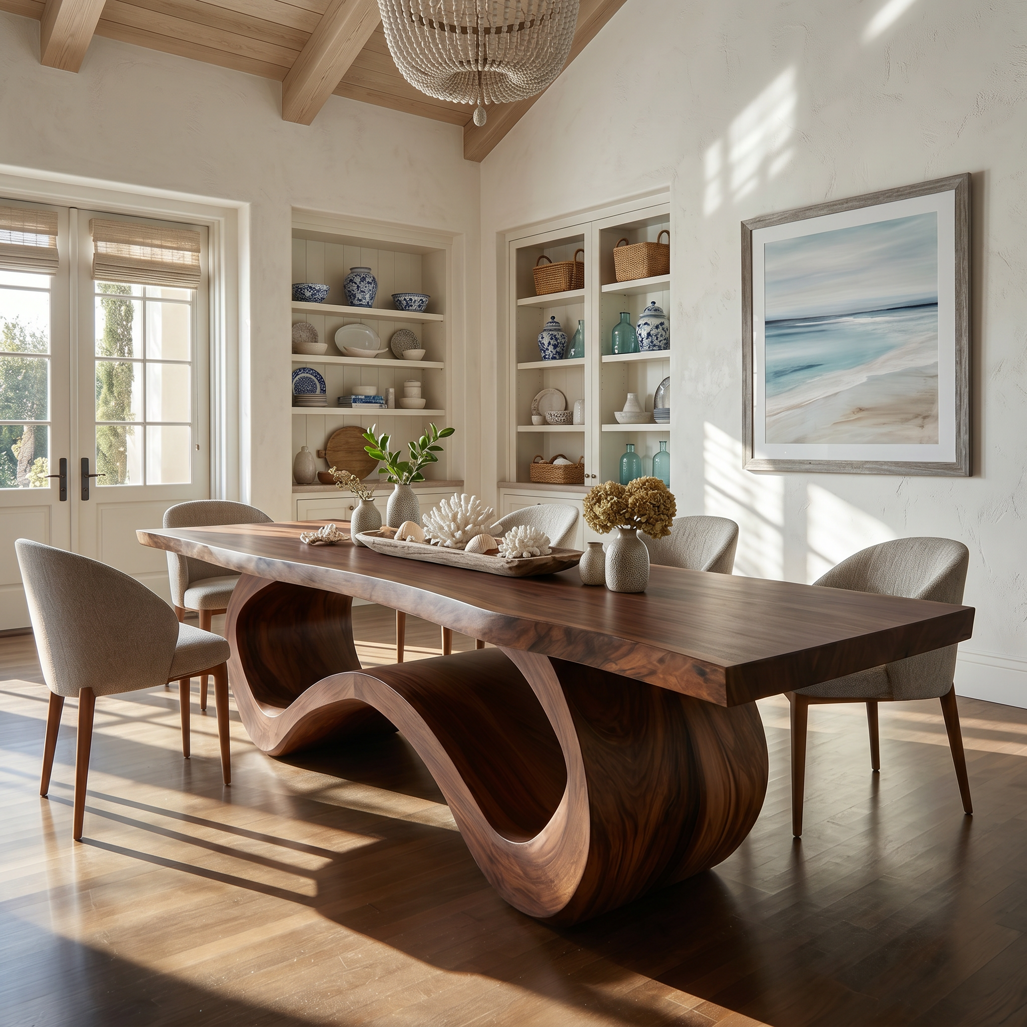 Luxury Dining Table For Contemporary Dining Room SILDTTRDN045