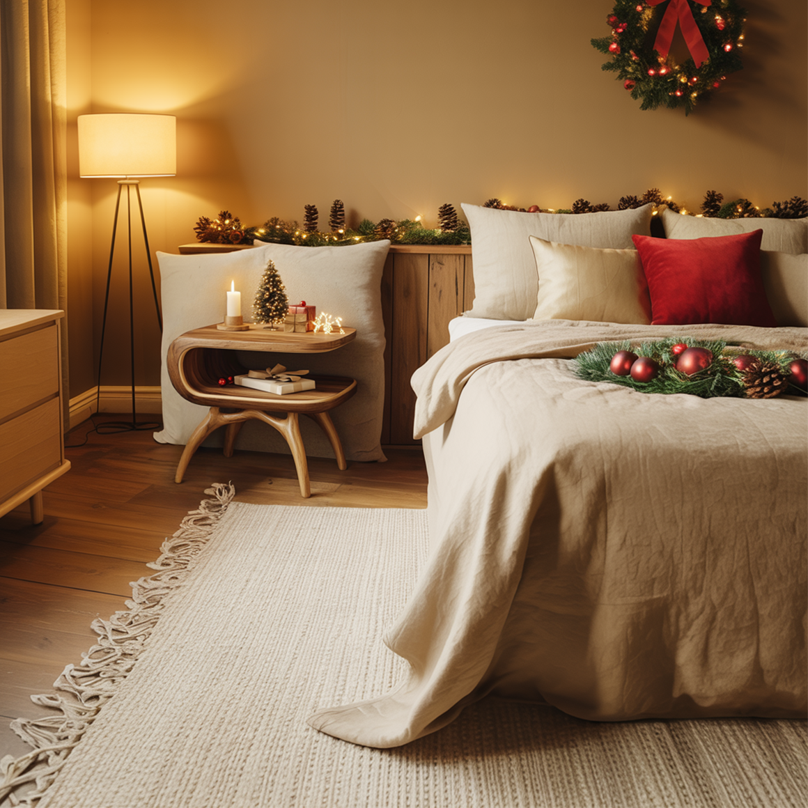 Mid Century Modern Bedside Table For Bedroom And Interior Decor SINLSABT214