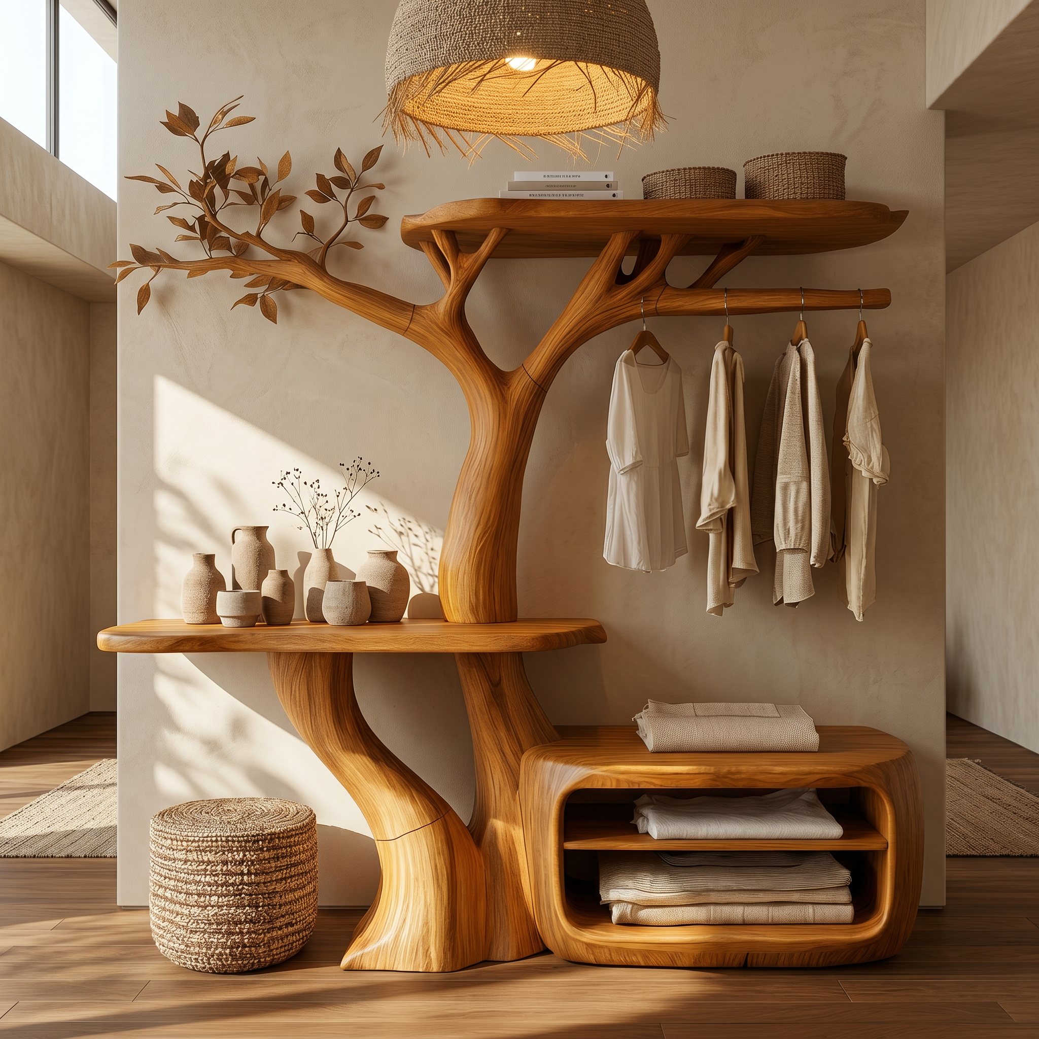 Contemporary Bedroom Clothes Rack Tree Coat Rack Bedroom And Dressing Room SINLSATCR110
