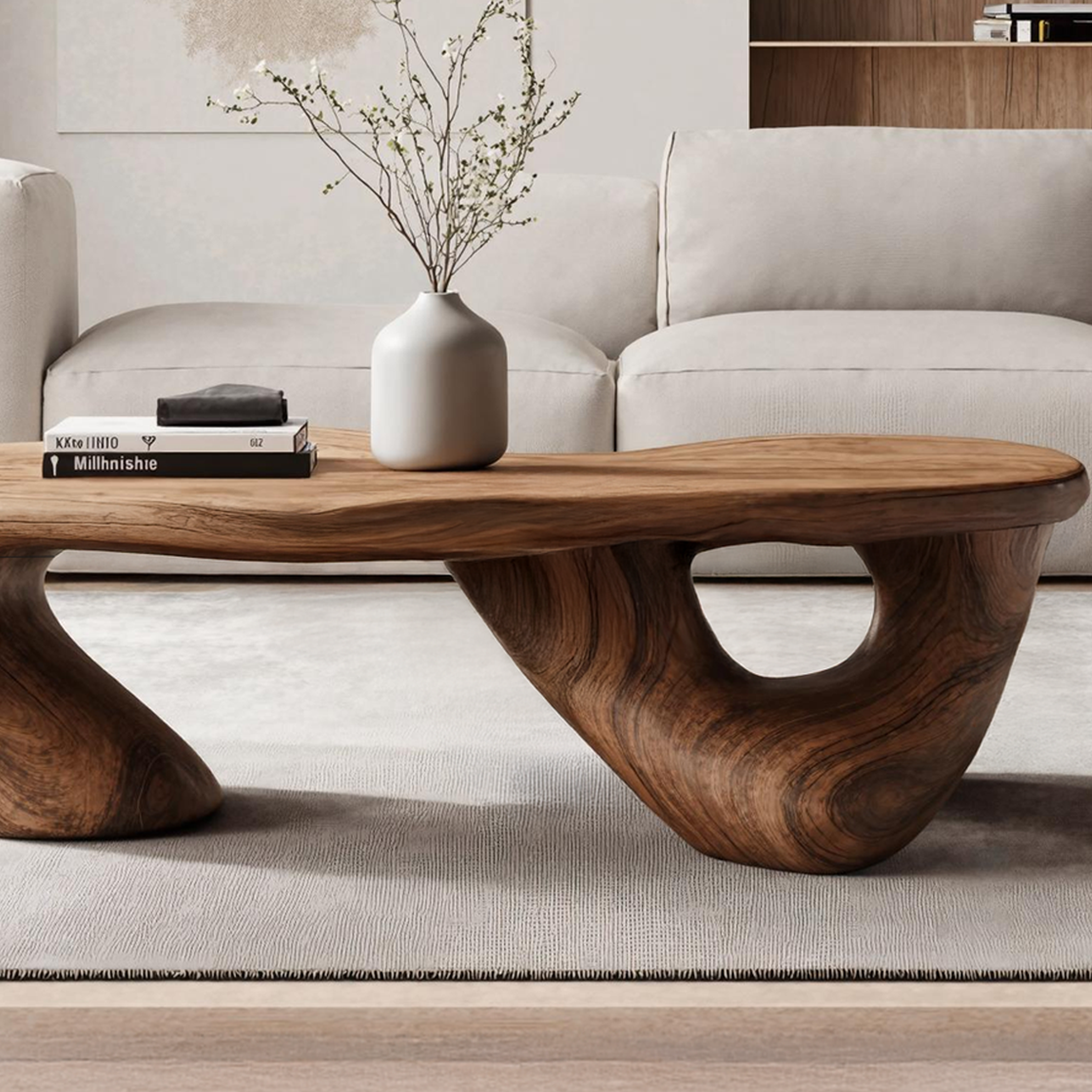 Handcrafted Low Table For Functional Room Setup SILDTTRCF015