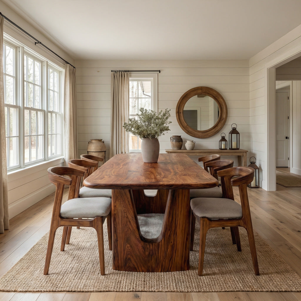 Modern Handcrafted Dining Table For Dining Room RTTHHNDN029