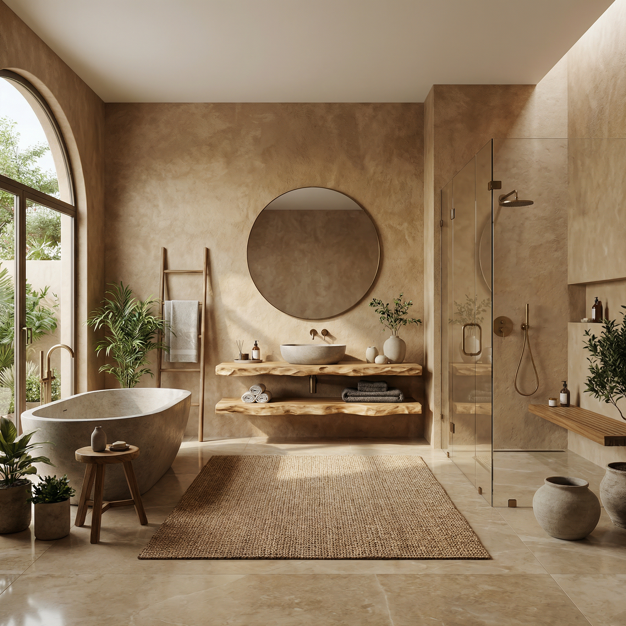 Mediterranean Floating Bathroom Vanity For Bathroom SINLSABRV290