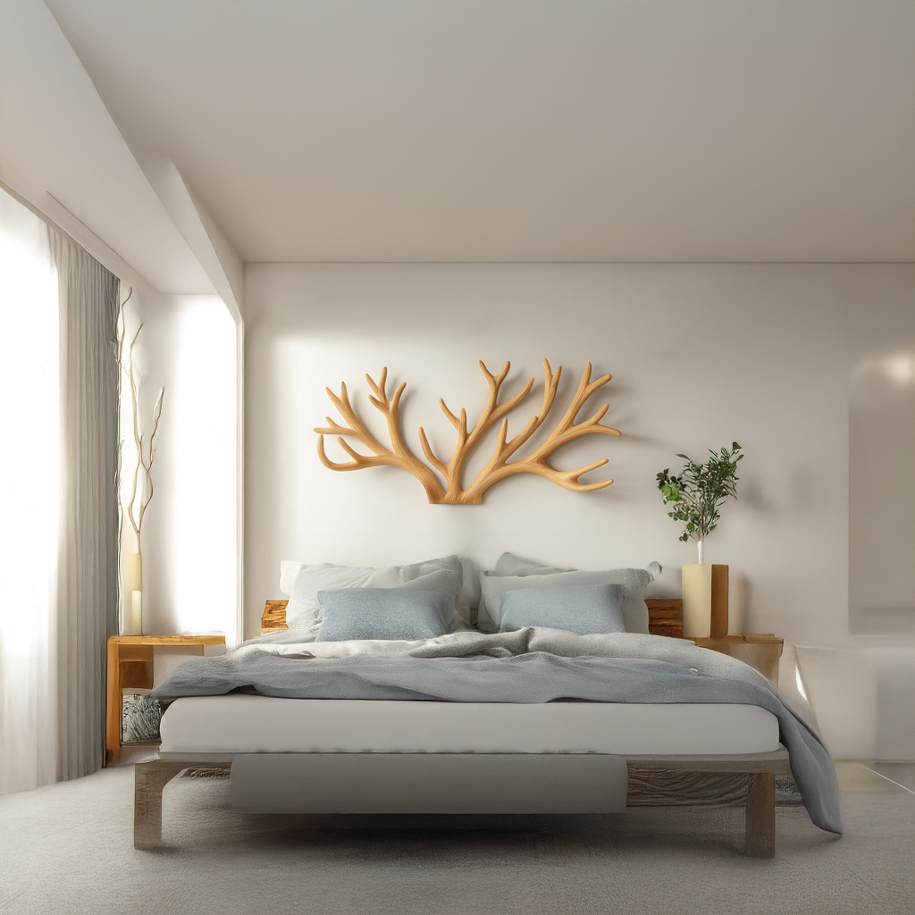 Rustic Tree Wall Panel For Bedroom And Headboard Space SINLSATBW003