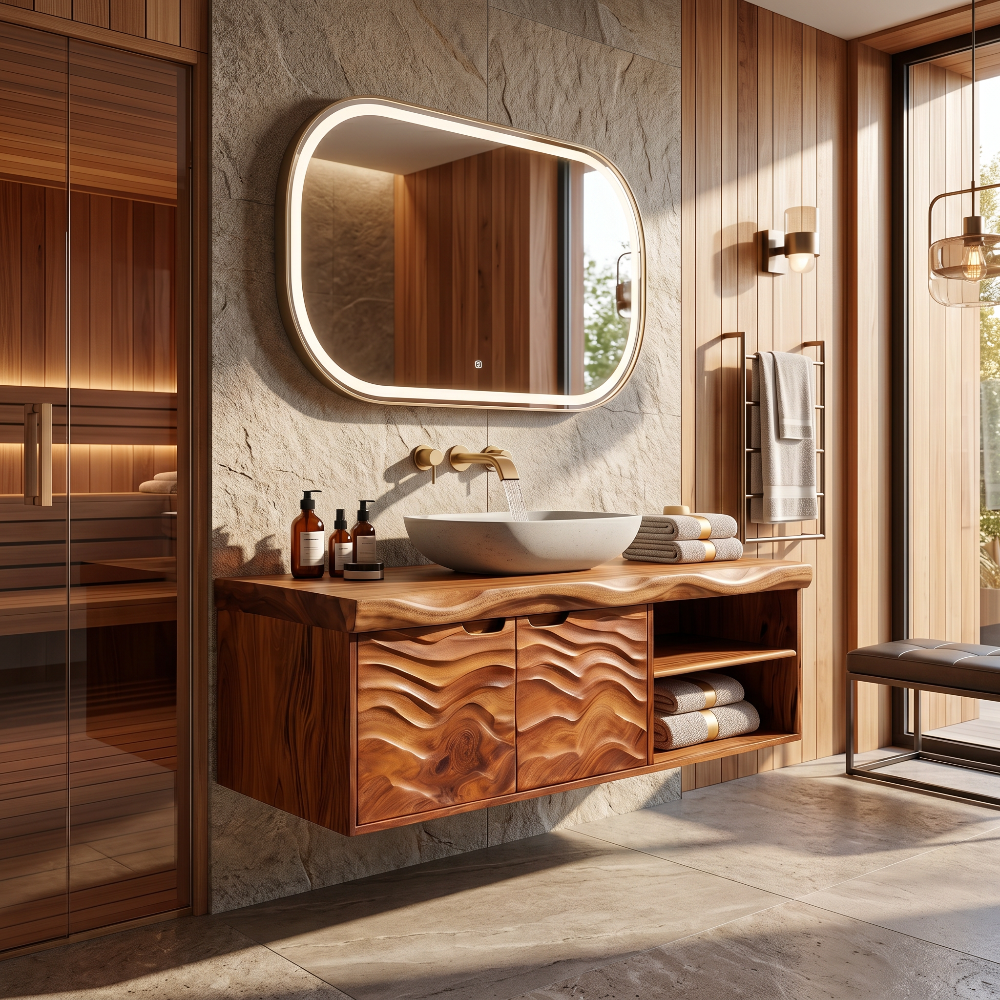 Contemporary Bath Cabinet Elegant Master Bathroom SILDTTRBRV192