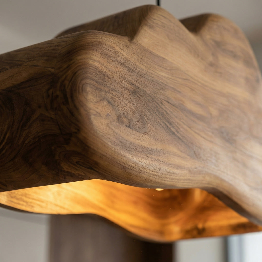 Scandinavian Wooden Pendant Light For Contemporary Kitchen Island RTTHHNLAM041