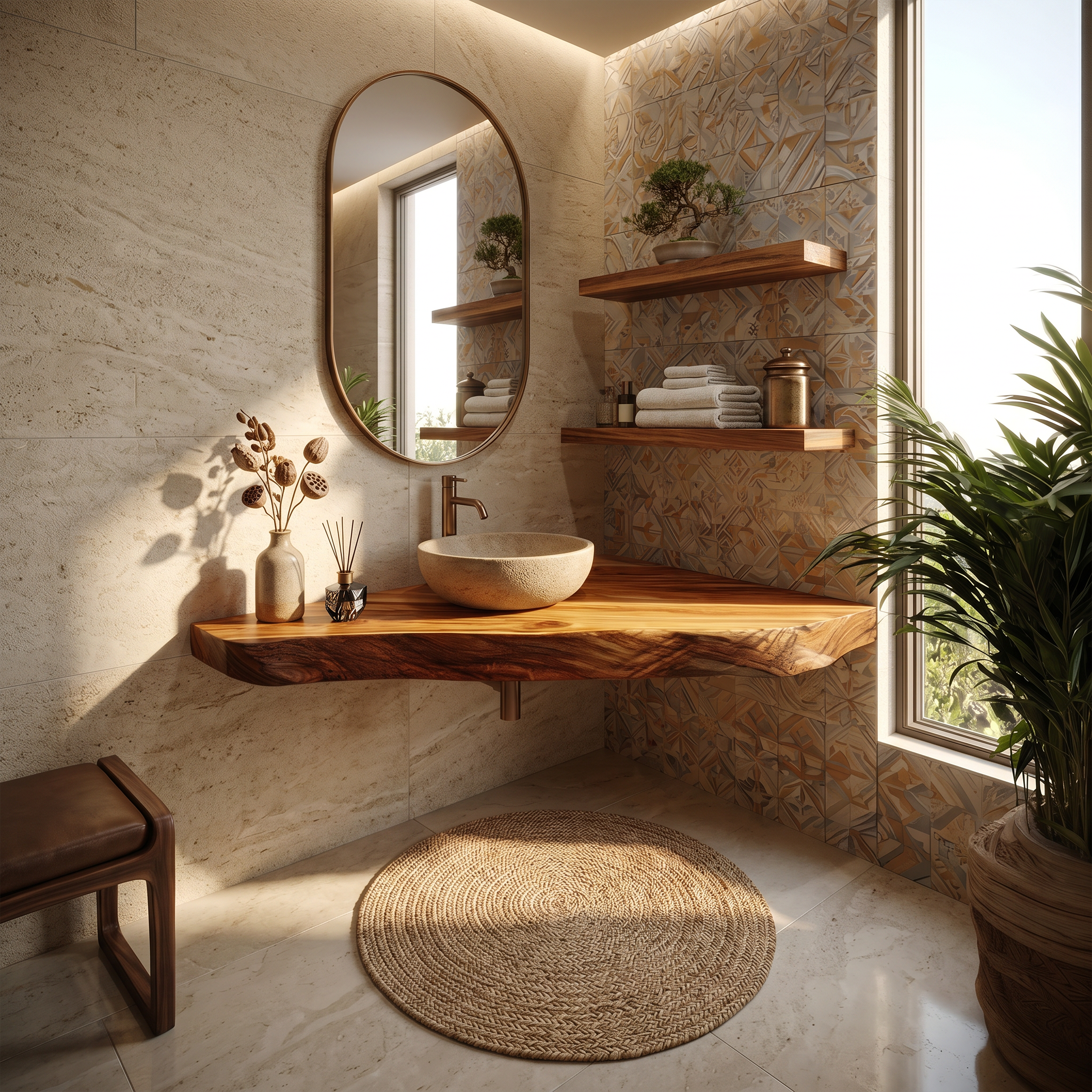 Coastal Wall Mounted Vanity Ocean View Home SILDTTRBRV183