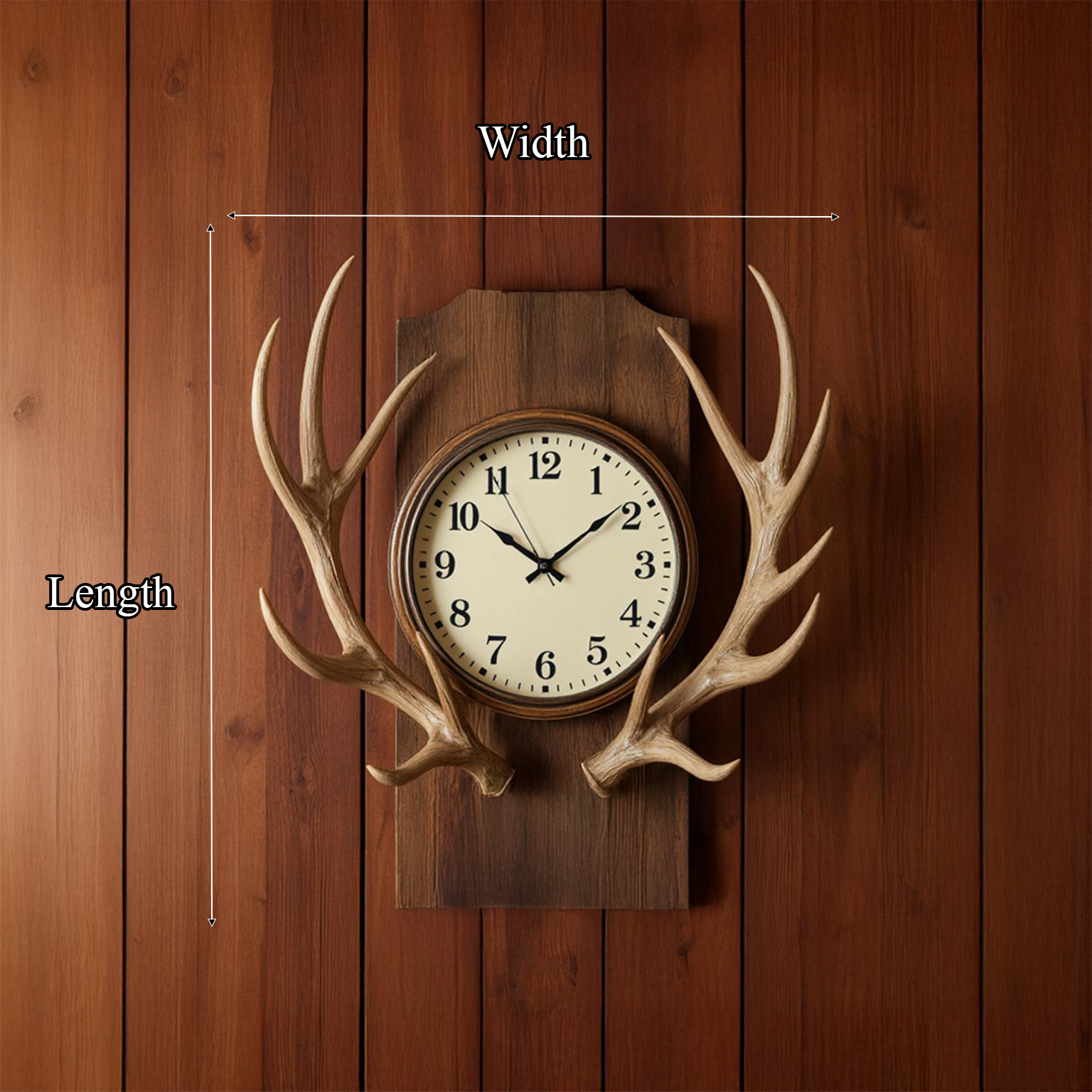 Rustic Tree Slice Wall Clock Kitchen Or Entryway SINLKICK008