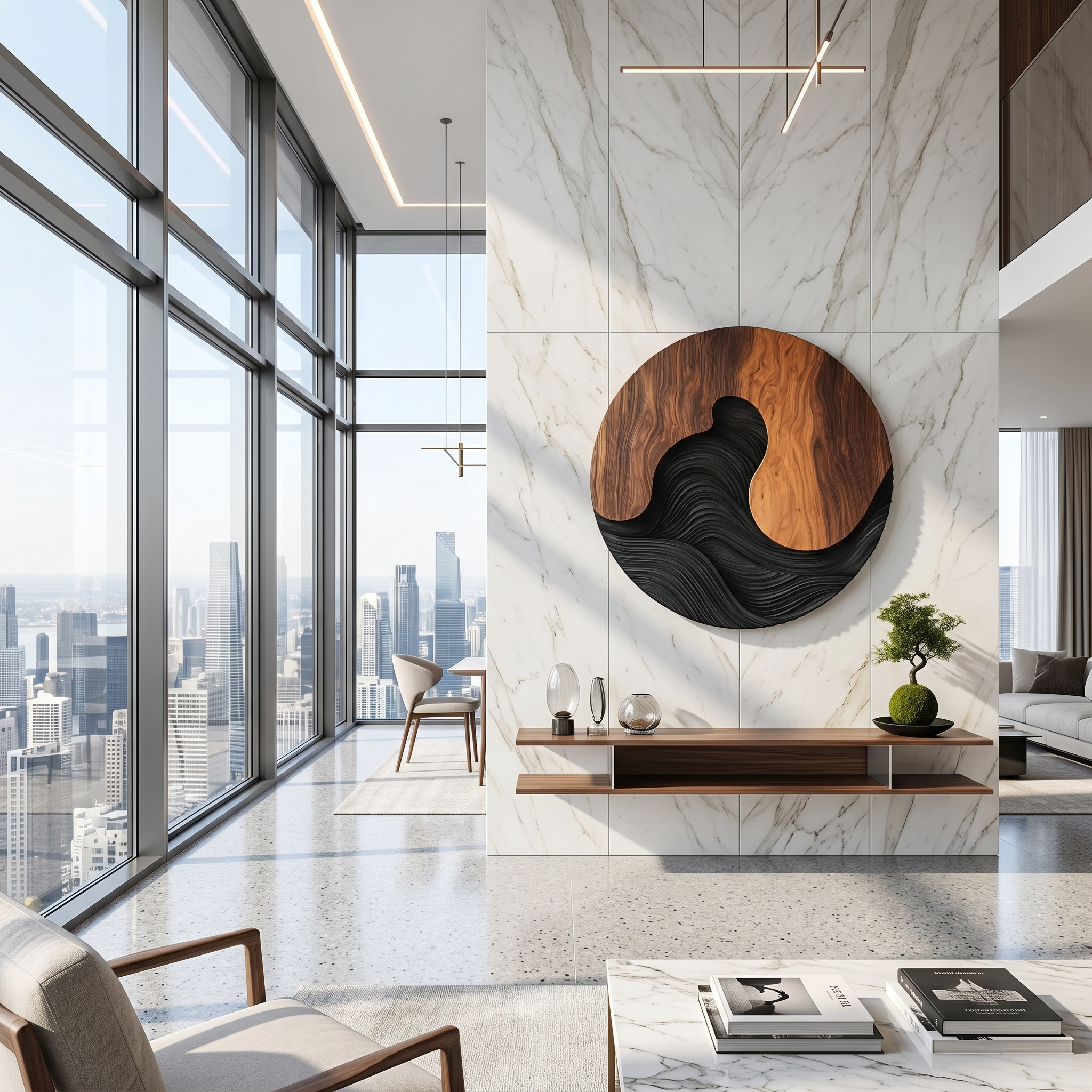 Scandinavian Artistic Wall Art For Open Concept Interior SILDTTNWA123