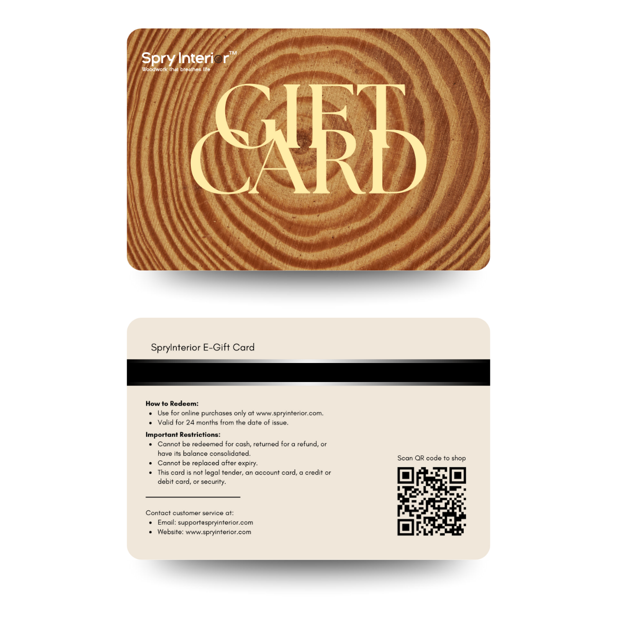 SpryInterior E-Gift Card