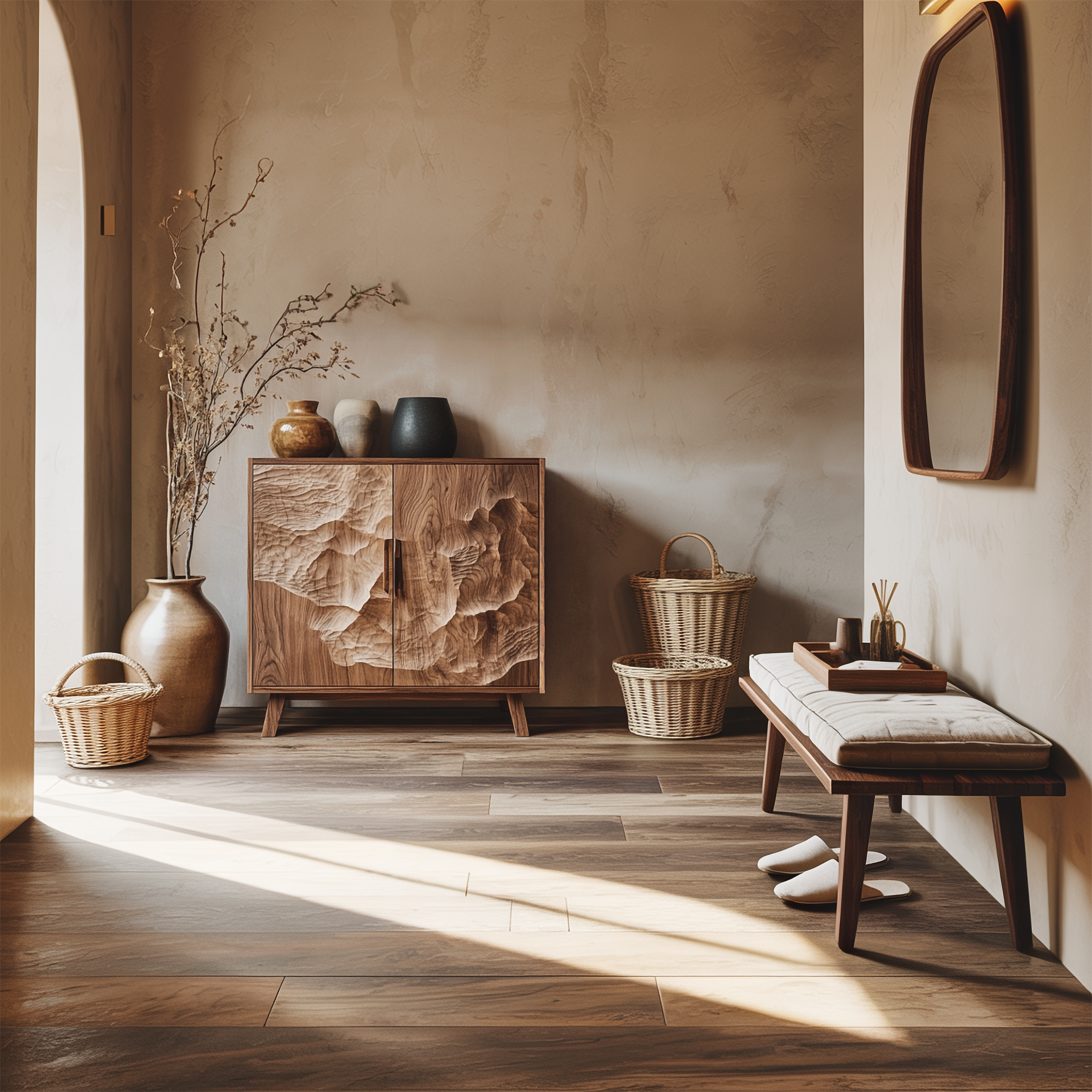 Rustic Modern Sideboard Living Room And Reading Corner SINLSASC351