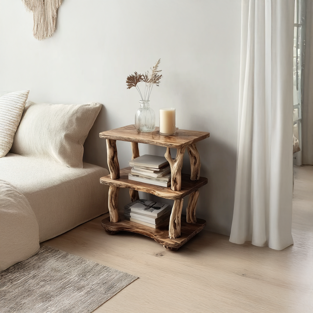 Rustic Nightstand Bedroom SINLSABT003