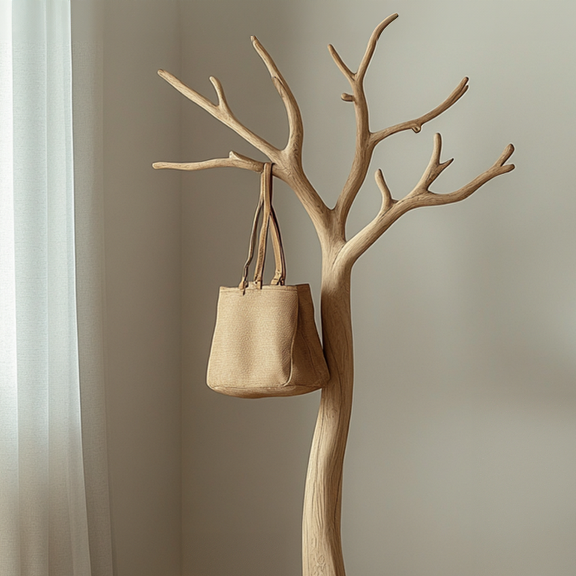 Custom Coat Rack  Solid Wood  Living Room Decor Gifts Decorations SINLTCR008