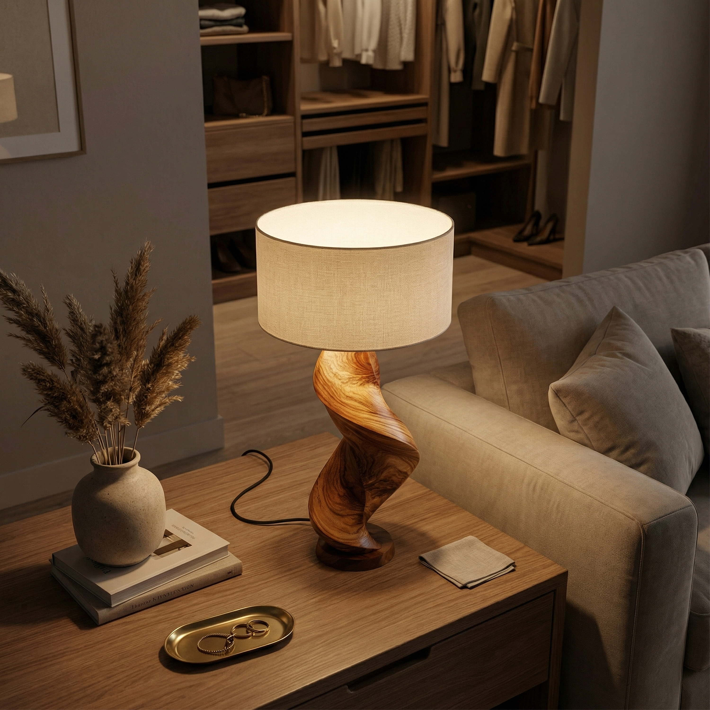 Organic Ambient Lamp Bedroom Living Room Dining Room Corner SILDTTRLAM046