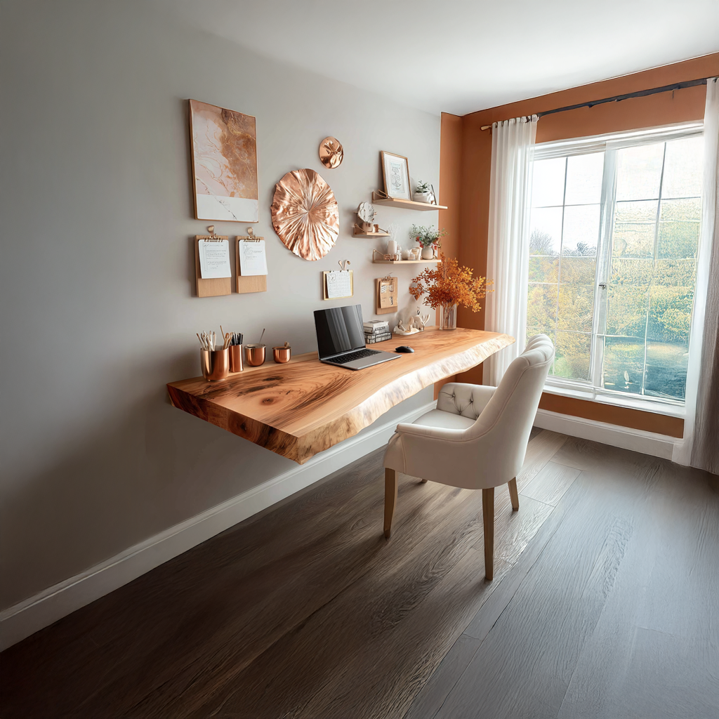Rustic Floating Desk Studio Apartment SINLSAFL089