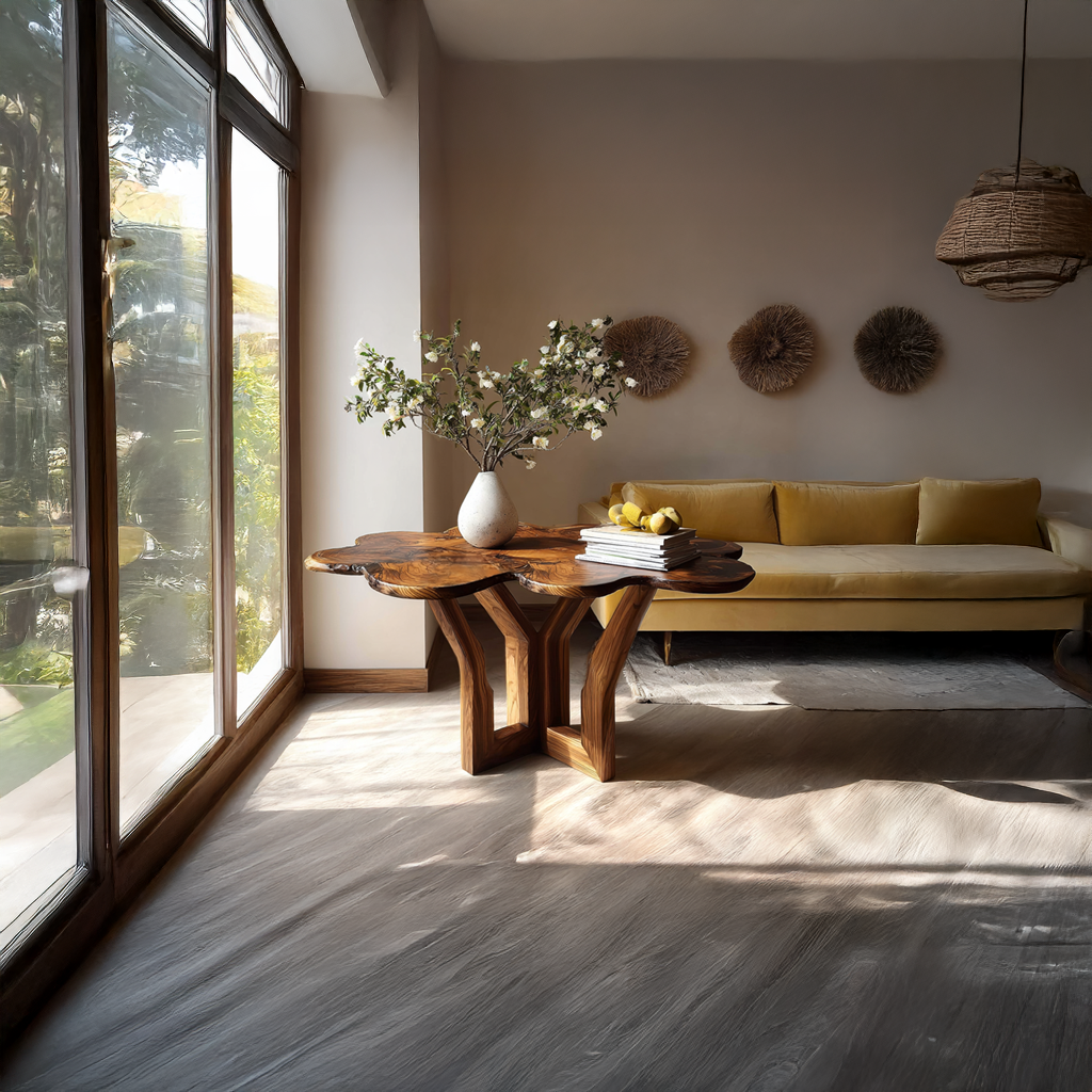 Rustic Modern Coffee Table Living Room SINLSACF038