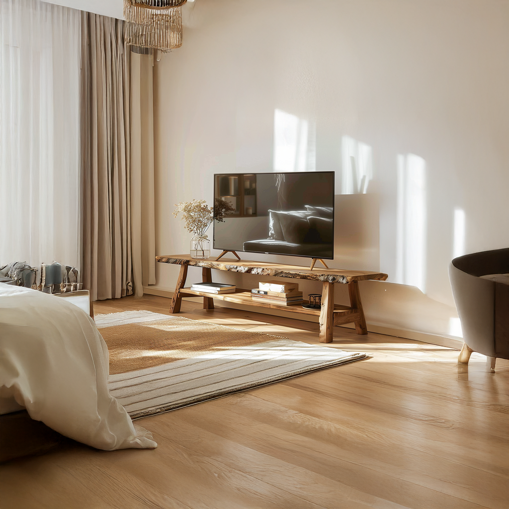 Rustic Console TV Stand Bedroom SINLSACS122