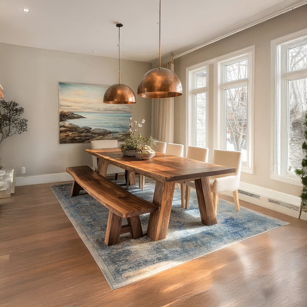 Rustic Dining Table Kitchen Or Dining Room SINLSADT038