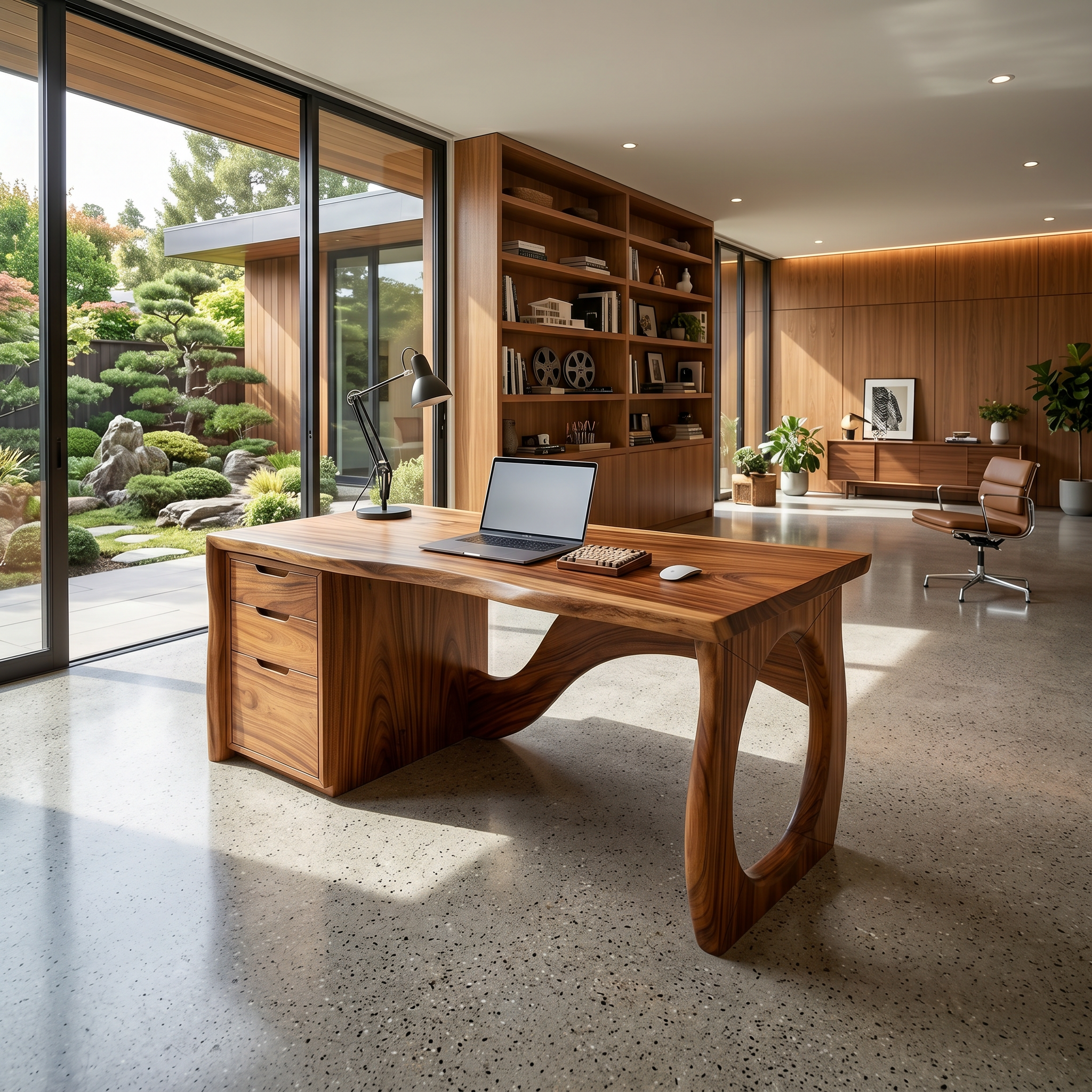 Contemporary Executive Desk Designer Workspace SILDTTRDE031