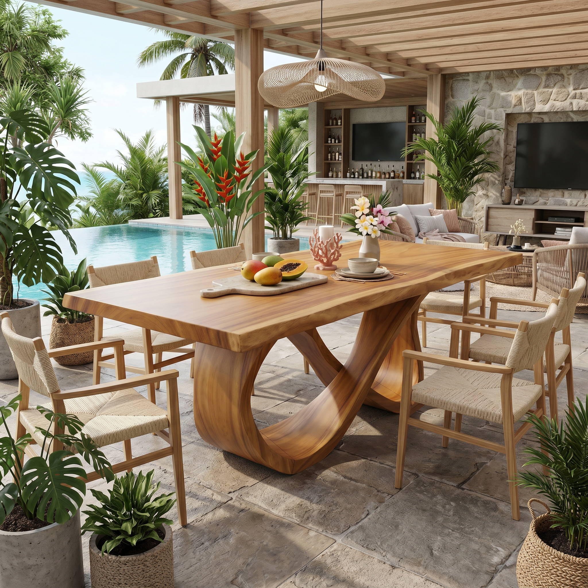 Luxury Dinner Table For Bright Dining Room SILDTTRDN063