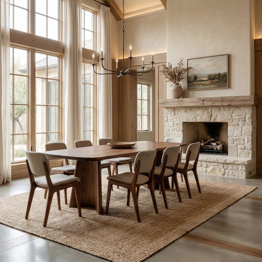 Modern Sculptural Dining Table For Dining Room RTTHHNDN033