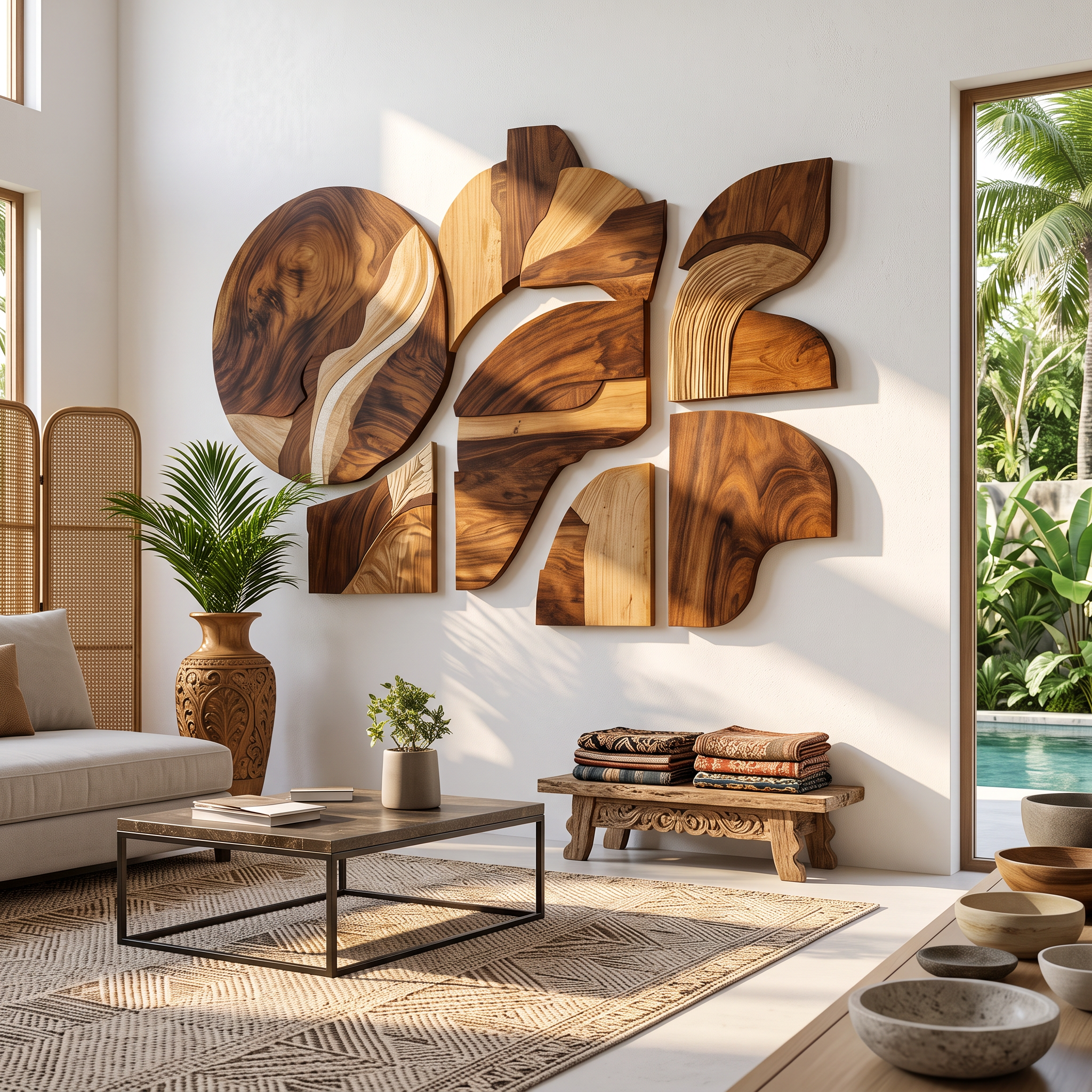 Farmhouse Wooden Wall Art Sculpture For Home Decor SILDTTRWA041
