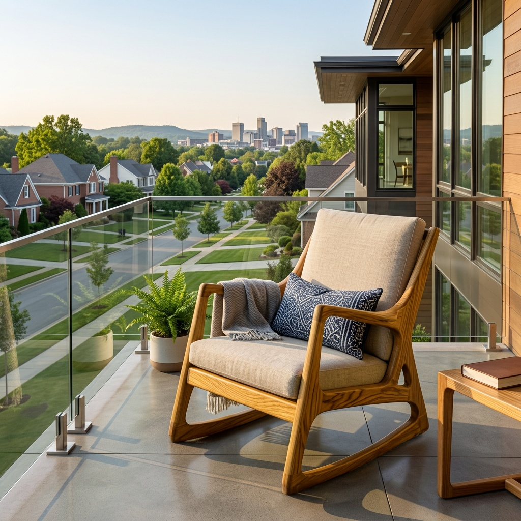 Handmade Wooden Chair Curved Back Design For Home RTTHTTACC028