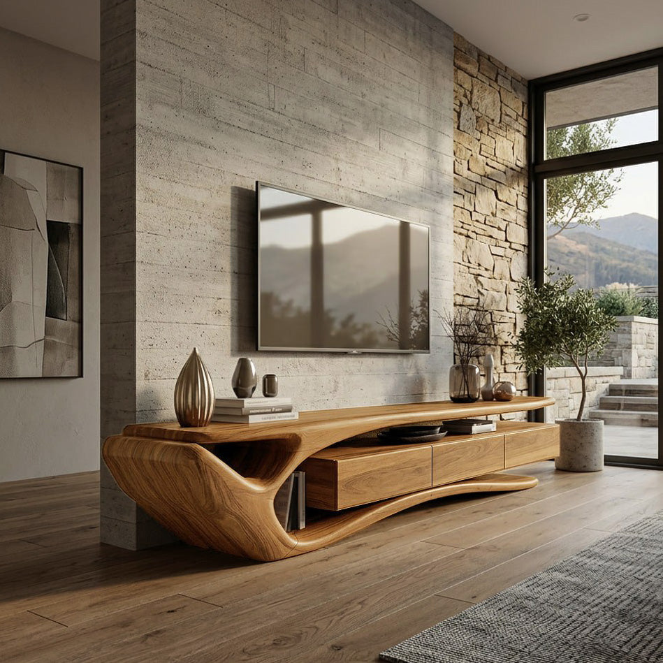 Contemporary TV Stand For Living Room SITHHNTVC014